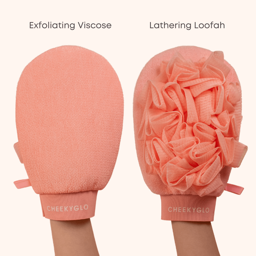 CheekyGlo Exfoliating Loofah Glove